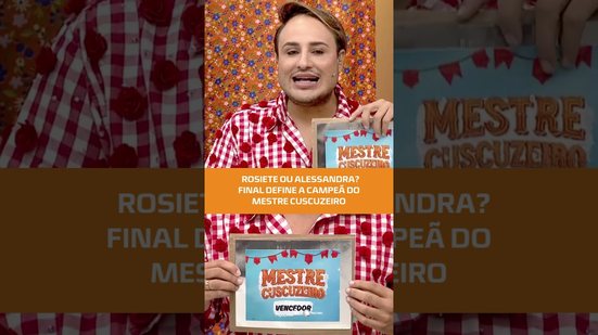 🎉 Emoção até o fim! Descubra quem é a nova Mestre Cuscuzeira #FiqueAlerta