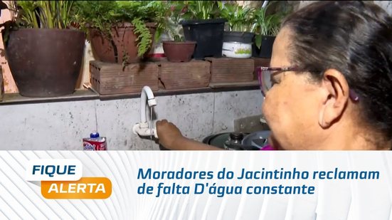 Moradores do Jacintinho reclamam de falta D'água constante
