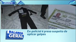 Ex-policial é preso suspeito de aplicar golpes