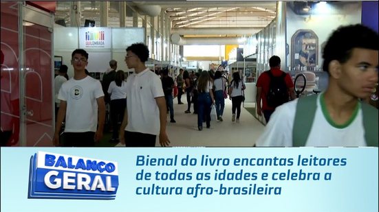 Bienal do livro encantas leitores de todas as idades e celebra a cultura afro-brasileira