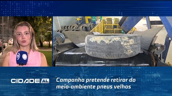 Campanha pretende retirar do meio ambiente pneus velhos