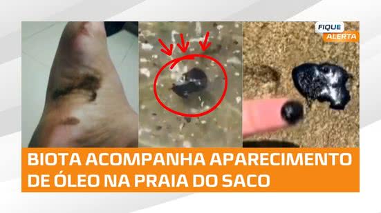 🛢️ Biota relata aparecimento de óleo na Praia do Saco, em Marechal Deodoro
