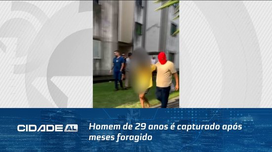 Duplo homicídio em União dos Palmares: Homem de 29 anos é capturado após meses foragido