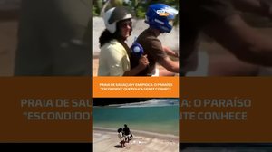 Praia de Sauaçuhy: mar cristalino e calmaria em Ipioca, Maceió 🌊✨#FiqueAlerta