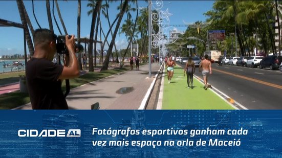 Fotógrafos esportivos ganham cada vez mais espaço na orla de Maceió