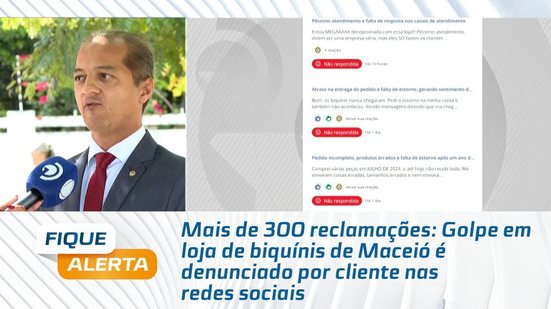 Golpe em loja de biquínis de Maceió é denunciado por cliente nas redes sociais