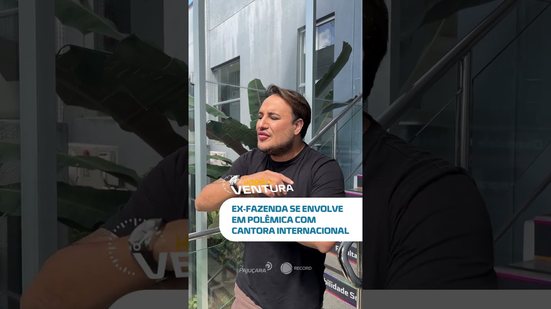 Ex-Fazenda x cantora internacional: entenda a confusão #horadoventura