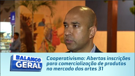 Cooperativismo: Abertas inscrições para comercialização de produtos no mercado das artes 31
