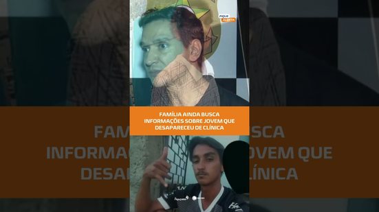 Mistério continua: família pede ajuda para encontrar jovem desaparecido há um ano #FiqueAlerta