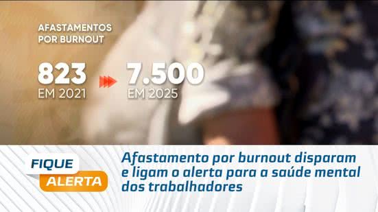 Afastamento por burnout disparam e ligam o alerta para a saúde mental dos trabalhadores