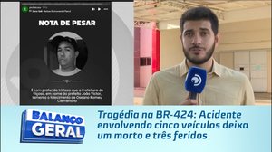 Tragédia na BR-424: Acidente envolvendo cinco veículos deixa um morto e três feridos