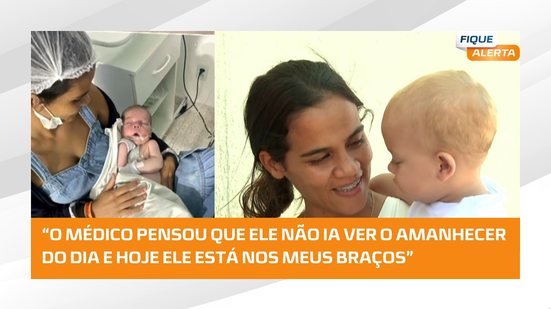 ''Vida Normal'': Mãe de bebê mostra recuperação após cirurgia cardíaca