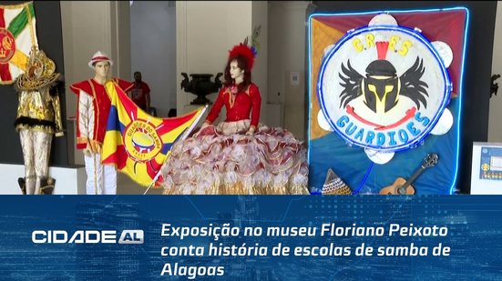 Exposição no museu Floriano Peixoto conta história de escolas de samba de Alagoas