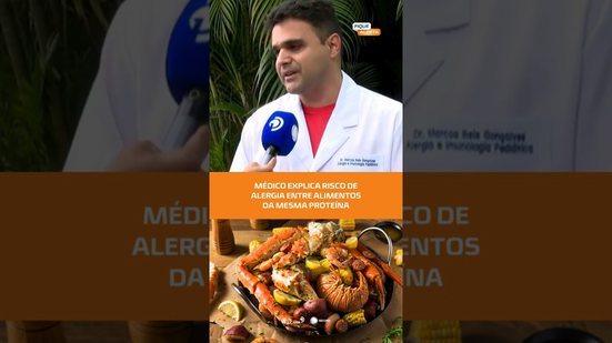 Alergia cruzada: médico alerta para reações entre alimentos semelhantes #FiqueAlerta