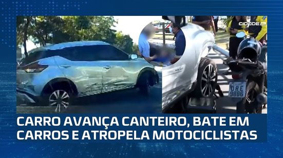 SURTO AO VOLANTE: paciente psiquiátrico teria provocado grave acidente na Av. Fernandes Lima