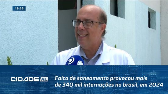 Falta de saneamento provocou mais de 340 mil internações no brasil, em 2024