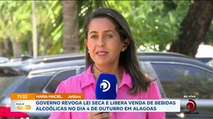 Governo revoga lei seca e libera venda de bebidas alcoólicas no dia 4 de outubro em Alagoas