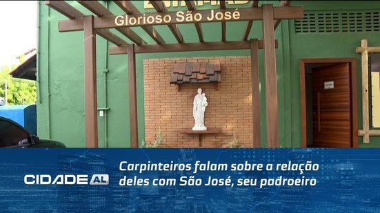 Carpinteiros falam sobre a relação deles com São José, seu padroeiro