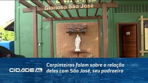 Carpinteiros falam sobre a relação deles com São José, seu padroeiro