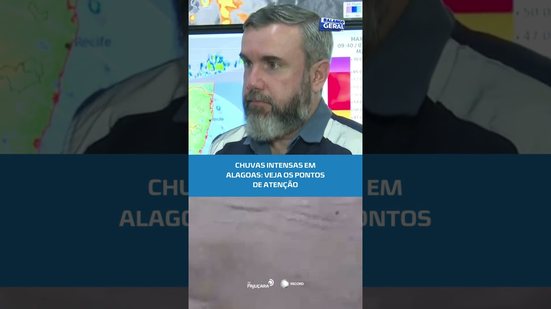 Alerta do tempo: saiba quais regiões exigem mais atenção com as chuvas #BalançoGeralAL