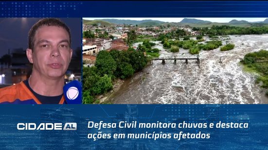 Alagoas em Alerta: Defesa Civil monitora chuvas e destaca ações em municípios afetados