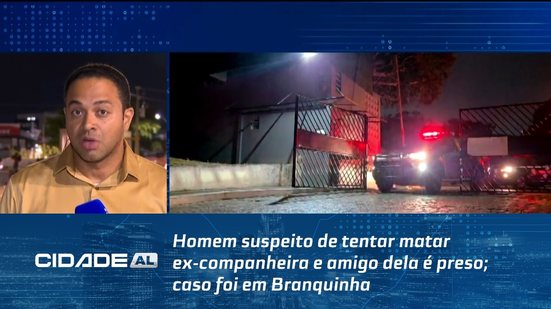 Homem suspeito de tentar matar ex-companheira e amigo dela é preso; caso foi em Branquinha