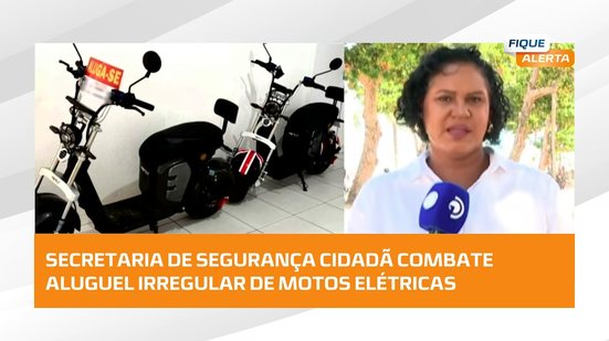 ⚠️  Motos elétricas de aluguel são apreendidas por operação da Secretaria de Segurança Cidadã