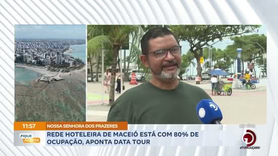 Rede Hoteleira de Maceió está com 80% de ocupação, aponta data tour