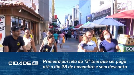 Primeira parcela do 13° tem que ser paga até o dia 28 de novembro e sem desconto