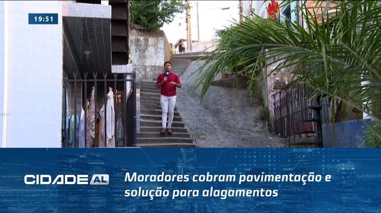 Sem Infraestrutura: Moradores cobram pavimentação e solução para alagamentos