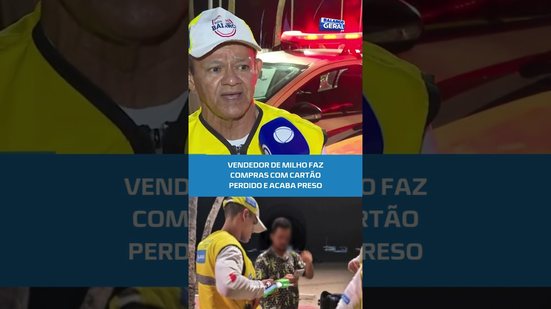 Vendedor de milho é detido por uso indevido de cartão #BalançoGeralAL