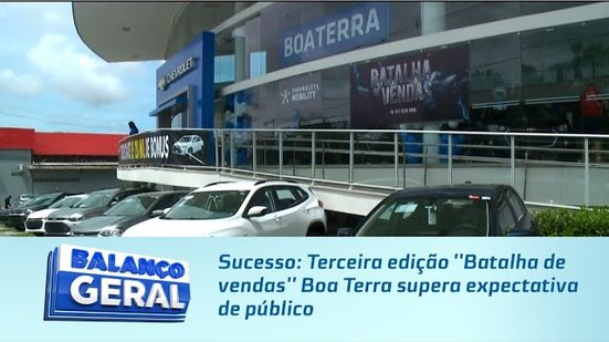 Sucesso: Terceira edição ''Batalha de vendas'' Boa Terra supera expectativa de público
