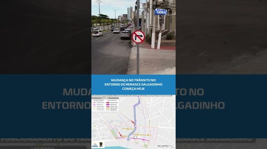 🚗Mudança no trânsito no entorno do Renasce Salgadinho começa hoje #BalançoGeralAL