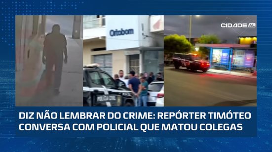 O que disse o acusado? Repórter fala com policial preso após crime em viatura