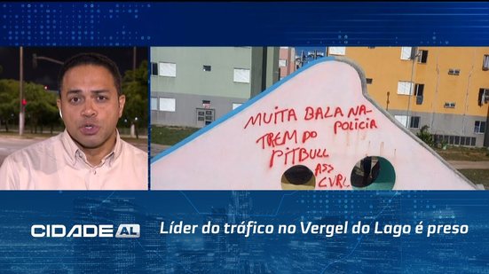 Após Ameaças à Polícia: Líder do tráfico no Vergel do Lago é preso