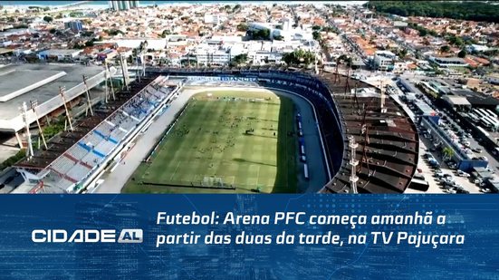 Futebol: Arena PFC começa amanhã a partir das duas da tarde, na TV Pajuçara