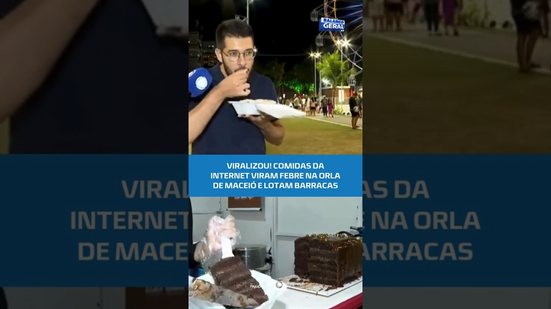 ORLA DE MACEIÓ BOMBANDO: comidas que viralizaram estão atraindo pessoas ao local! #BalançoGeralAL