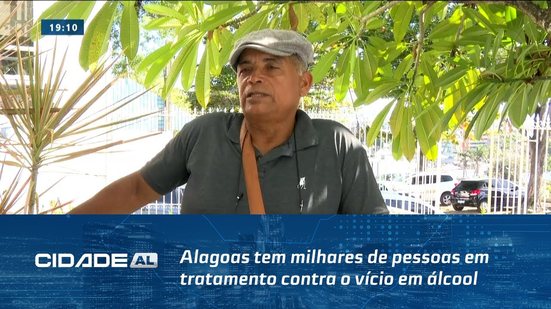 Alagoas tem milhares de pessoas em tratamento contra o vício em álcool