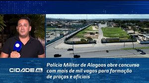 Polícia Militar de Alagoas abre concurso com mais de mil vagas para formação de praças e oficiais