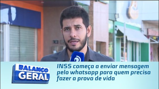 INSS começa a enviar mensagem pelo whatsapp para quem precisa fazer a prova de vida