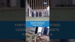 Explosão causa destruição e compromete estrutura de escola em Maribondo #BalançoGeralAL