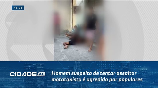 Justiçamento: Homem suspeito de tentar assaltar mototaxista é agredido por populares