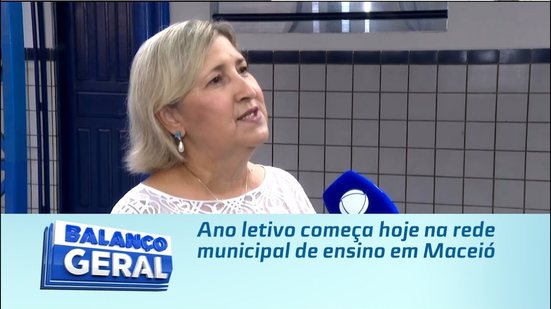Ano letivo começa hoje na rede municipal de ensino em Maceió