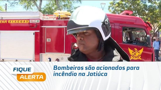 Bombeiros são acionados para incêndio na Jatiúca