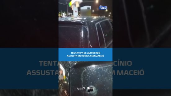 🚨Crime no Poço: motorista é alvo de tentativa de latrocínio #BalançoGeralAL