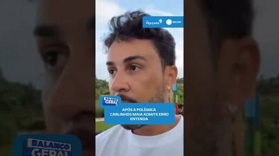 😳“Foi leiguice”:Carlinhos Maia se pronuncia sobre polêmica envolvendo PMs #BalançoGeralAL