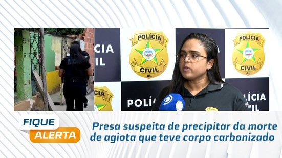 Presa suspeita de precipitar da morte de agiota que teve corpo carbonizado em caminhonete