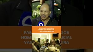 Clima de emoção marca despedida de policial alagoano #FiqueAlerta