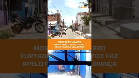 ALERTA: morador denuncia furto de carro em lava-jato e comunidade cobra segurança #FiqueAlerta