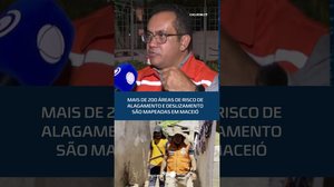 Levantamento aponta 200 áreas vulneráveis a alagamentos e deslizamentos em Maceió #CidadeAL